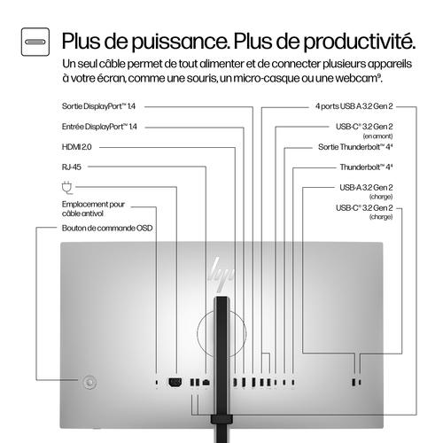 HP Series 7 Pro Serie 7 Pro 27 inch QHD Thunderbolt 4 monitor - 727pu - Image 2