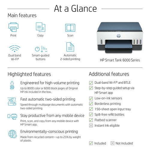 HP Smart Tank 670 Draadloos All-in-One Kleur Printer, Kopieerapparaat, scanner - Image 9