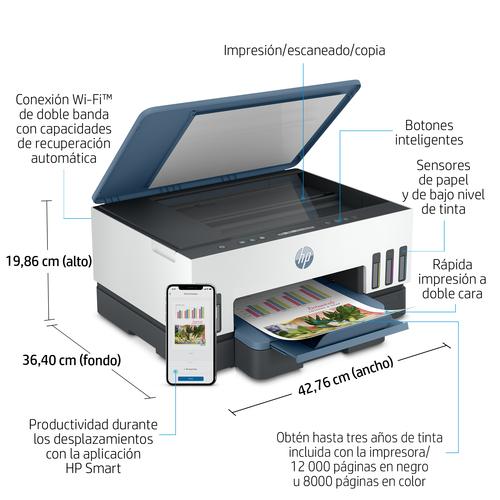 HP Smart Tank 7006 Draadloos All-in-One Kleur Printer, Dubbelzijdig printen; Kopieerapparaat, Scanner - Image 7