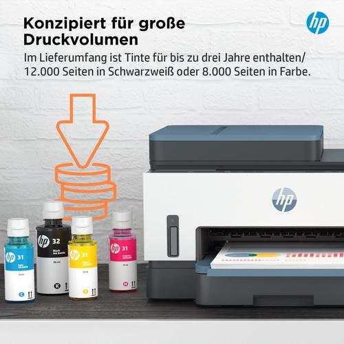HP Smart Tank 7306 Draadloos All-in-One Kleur Printer, Dubbelzijdig printen; Kopieerapparaat, Scanner - Image 4
