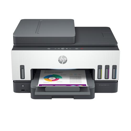 HP Smart Tank 7605 Draadloos All-in-One Kleur Printer, Dubbelzijdig printen; Kopieerapparaat, Scanner - Image 1