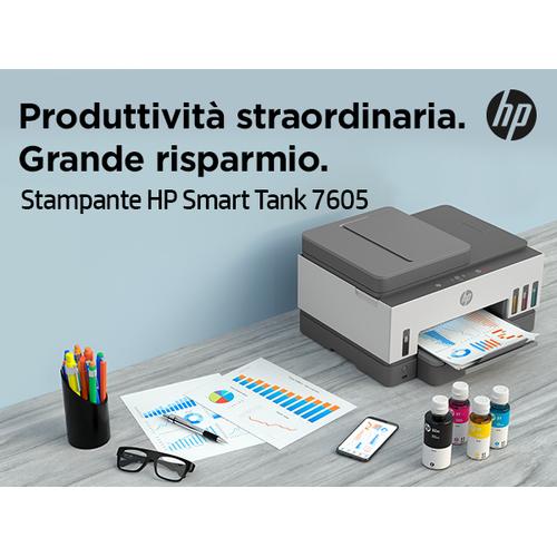 HP Smart Tank 7605 Draadloos All-in-One Kleur Printer, Dubbelzijdig printen; Kopieerapparaat, Scanner - Image 7