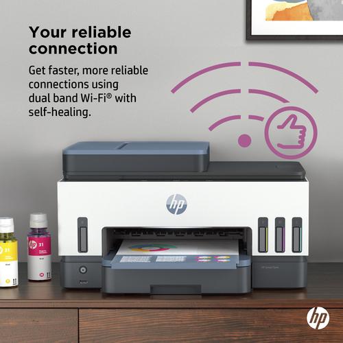 HP Smart Tank 7606 Draadloos All-in-One Kleur Printer, Dubbelzijdig printen; Kopieerapparaat, Scanner - Image 6