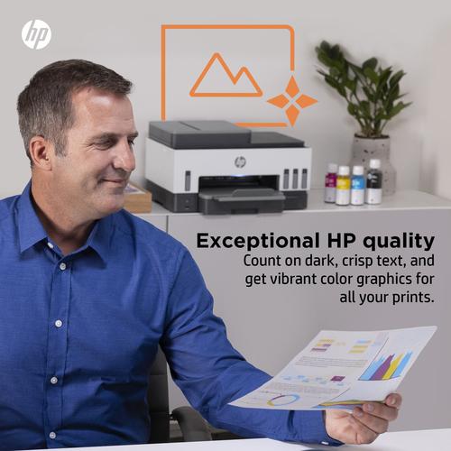 HP Smart Tank 7606 Draadloos All-in-One Kleur Printer, Dubbelzijdig printen; Kopieerapparaat, Scanner - Image 7