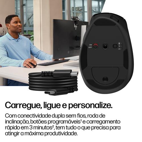 HP Tilt ergonomische muis 725M - Image 8
