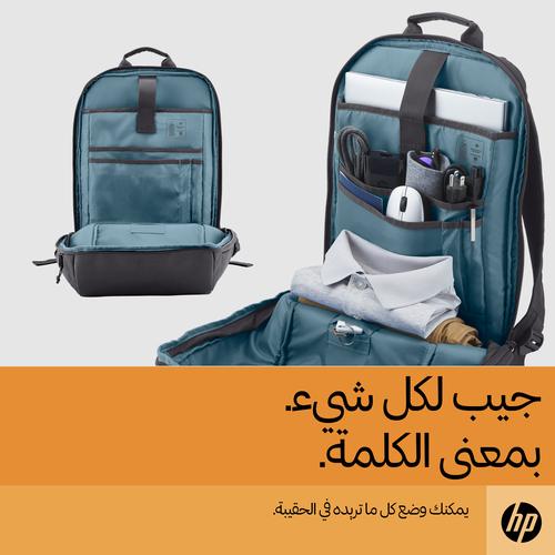 HP Travel 15,6 Laptop Backpack, 18 liter, Iron Grey - Image 8