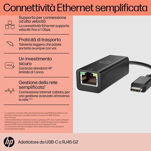 HP USB-C naar RJ45 adapter G2 - Image 10