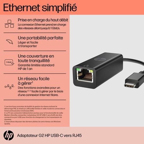 HP USB-C naar RJ45 adapter G2 - Image 2