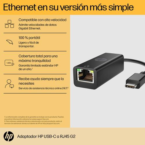 HP USB-C naar RJ45 adapter G2 - Image 9