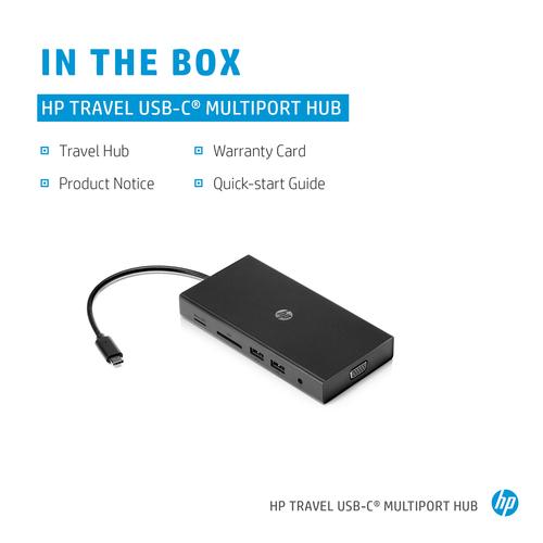 HP USB-C-reishub met meerdere poorten - Image 9