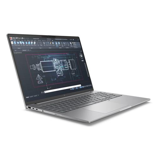 HP ZBook 8 G1i 16 Intel Core Ultra 7 255H Mobiel werkstation 40,6 cm (16") WUXGA 32 GB DDR5-SDRAM 1 TB SSD NVIDIA RTX 500 Ada Wi-Fi 7 (802.11be) Windows 11 Pro AI Workstation, AI PC Zilver - Image 9