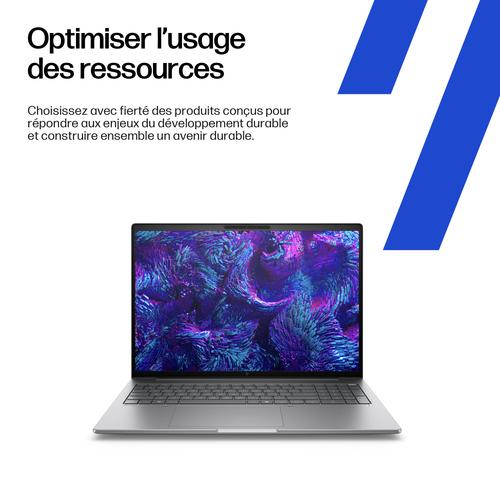 HP ZBook 8 G1i 16 Intel Core Ultra 7 255H Mobiel werkstation 40,6 cm (16") WUXGA 32 GB DDR5-SDRAM 1 TB SSD NVIDIA RTX 500 Ada Wi-Fi 7 (802.11be) Windows 11 Pro AI Workstation, AI PC Zilver - Image 4