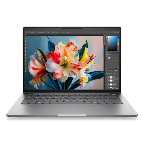 HP ZBook 8 G2i Wolf Pro Security Edition Copilot+ PC Intel Core Ultra 7 356H Mobiel werkstation 35,6 cm (14") WUXGA 32 GB DDR5-SDRAM 1 TB SSD NVIDIA RTX PRO 500 Blackwell Wi-Fi 7 (802.11be) Windows 11 Pro AI Workstation, AI PC Zilver - Image 1