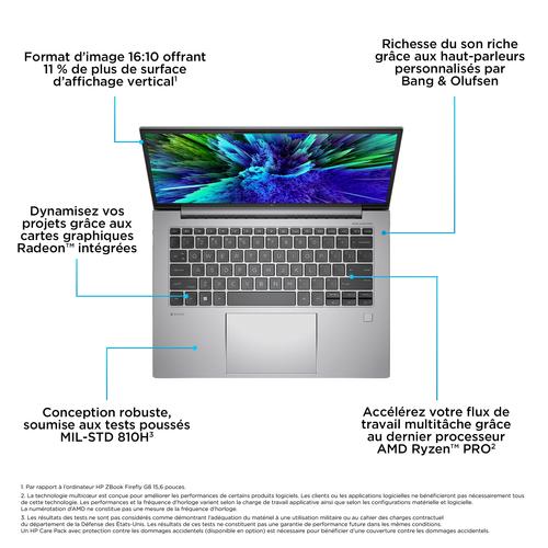 HP ZBook Firefly 14 G10 A AMD Ryzen™ 7 PRO 7840HS Mobiel werkstation 35,6 cm (14") WUXGA 32 GB DDR5-SDRAM 1 TB SSD Wi-Fi 6 (802.11ax) Windows 11 Pro Grijs - Image 5