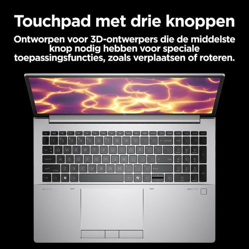 HP ZBook Fury 16 G11 Intel® Core™ i7 i7-14700HX Mobiel werkstation 40,6 cm (16") WUXGA 16 GB DDR5-SDRAM 512 GB SSD NVIDIA RTX A1000 Wi-Fi 7 (802.11be) Windows 11 Pro AI Workstation, AI PC Grijs - Image 5