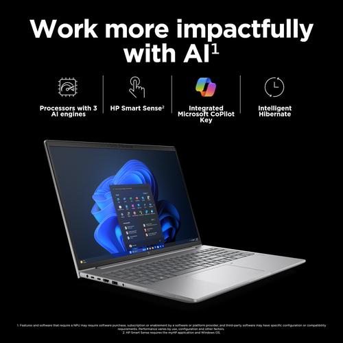 HP ZBook Power G11 A AMD Ryzen™ 7 8845HS Mobiel werkstation 40,6 cm (16") WUXGA 32 GB DDR5-SDRAM 1 TB SSD NVIDIA RTX A1000 Wi-Fi 6E (802.11ax) Windows 11 Pro AI Workstation, AI PC Grijs - Image 5
