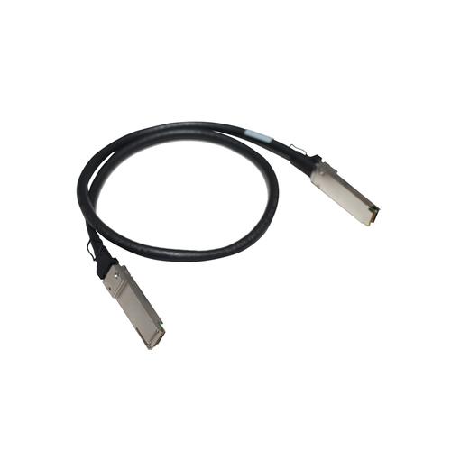 HPE Aruba Networking 100G QSFP28 to QSFP28 1m Direct Attach Copper Cable InfiniBand en Glasvezelkabel Zwart