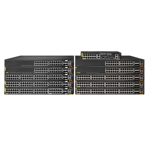 HPE Aruba Networking 6200F 12G Class4 PoE 2G/2SFP+ 139W Managed L3 Gigabit Ethernet (10/100/1000) Power over Ethernet (PoE) 1U - Image 1