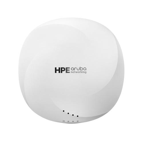 HPE Aruba Networking AP-635 (RW) Tri Radio 2x2 802.11ax Wi-Fi 6E Internal Antennas Campus AP 2400 Mbit/s Wit Power over Ethernet (PoE) - Image 1