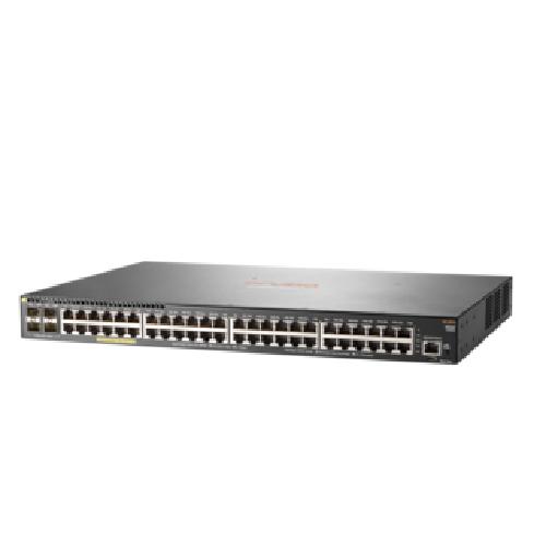 HPE Aruba Networking Aruba 2930F 48G PoE+ 4SFP+ Managed L3 Gigabit Ethernet (10/100/1000) Power over Ethernet (PoE) 1U Grijs - Image 2