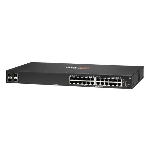 HPE Aruba Networking CX 6000 24p 10M/100M/1G 4p SFP 1G Switch Managed L3 Gigabit Ethernet (10/100/1000) 1U - Image 2