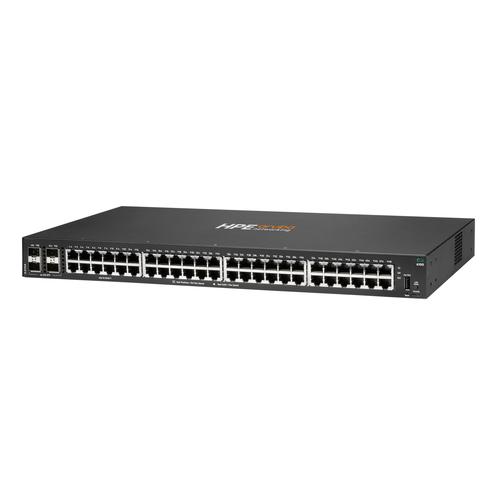 HPE Aruba Networking CX 6100 48G 4SFP+ Switch Managed L3 Gigabit Ethernet (10/100/1000) Power over Ethernet (PoE) 1U Zwart - Image 2