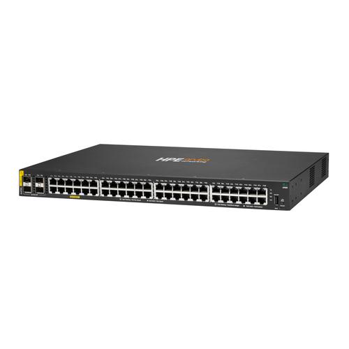 HPE Aruba Networking CX 6100 48G Class4 PoE 4SFP+ 370W Switch Managed L3 Gigabit Ethernet (10/100/1000) Power over Ethernet (PoE) 1U Zwart - Image 2
