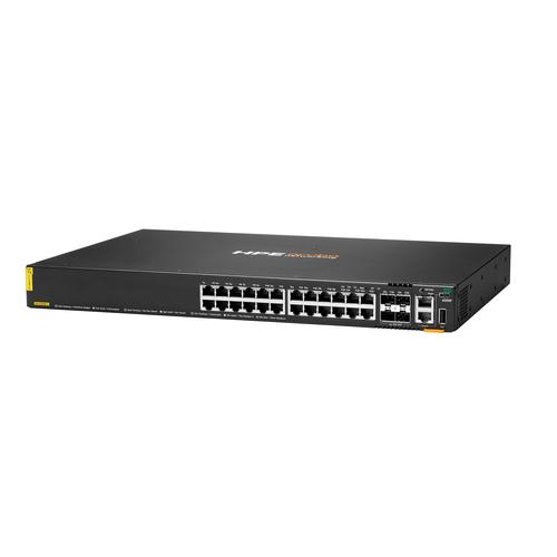 HPE Aruba Networking CX 6200F 24G Class-4 PoE 4SFP+ 370W Switch Managed L3 Gigabit Ethernet (10/100/1000) Power over Ethernet (PoE) 1U - Image 2