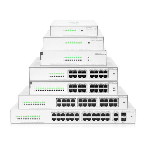 HPE Aruba Networking Networking Instant On Switch 8p Gigabit CL4 PoE 64W 1430 Unmanaged L2 Gigabit Ethernet (10/100/1000) Power over Ethernet (PoE) Wit - Image 1