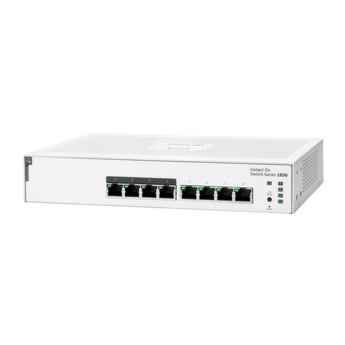 HPE Aruba Networking Networking Instant On Switch 8p Gigabit CL4 PoE 65W 1830 Managed L2 Gigabit Ethernet (10/100/1000) Power over Ethernet (PoE) 1U - Image 2