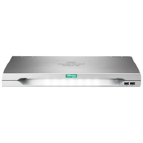 HPE LCD8500 1U INTL Rackmount Console Kit rack console 47 cm (18.5") 1600 x 1200 Pixels Zilver - Image 1