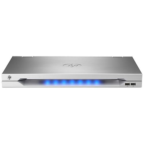 HPE LCD8500 1U INTL Rackmount Console Kit rack console 47 cm (18.5") 1600 x 1200 Pixels Zilver - Image 2