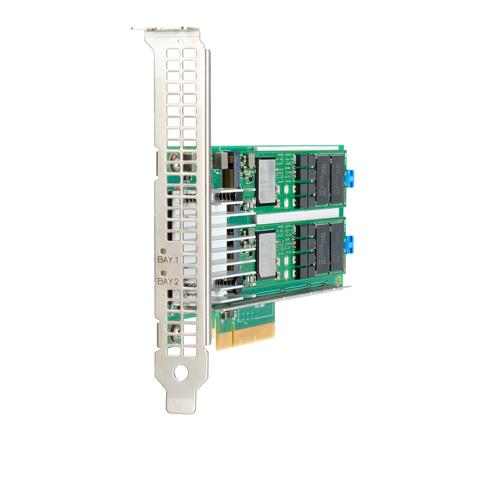HPE NS204i-p x2 Lanes NVMe PCIe3 x8 OS Boot Device 480 GB