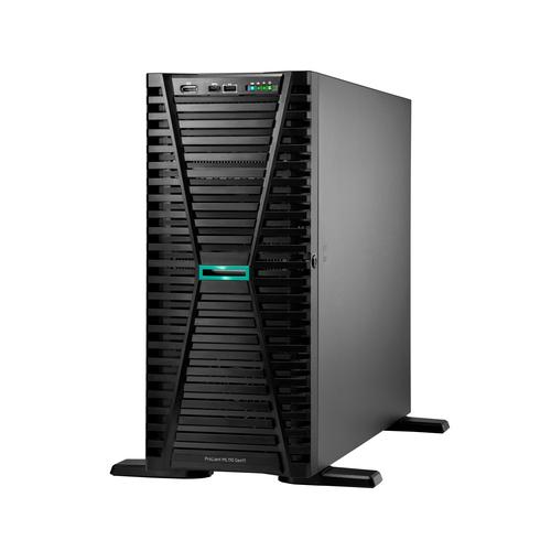 HPE ProLiant ML110 Gen11 4510 12-core 1P 64GB-R MR408i-o 8SFF 2x480GB SSD 2x1000W RPS EU server 960 GB Tower (4,5U) Intel® Xeon® Silver 2,4 GHz DDR5-SDRAM 1000 W - Image 1