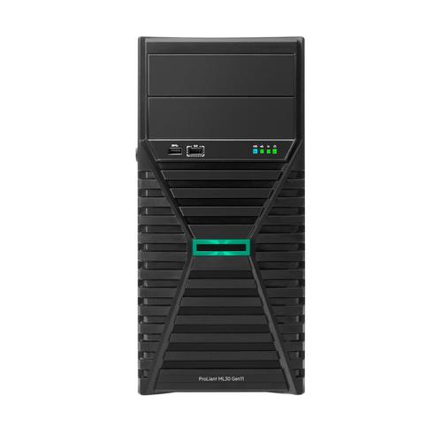 HPE ProLiant ML30 Gen11 6333P 3.1GHz 6c 1P 1x32GB-U 8SFF MR216i-p 2x480GB SSD 2x1000W PS EU server 960 GB Tower (4U) Intel® Xeon® 3,1 GHz 32 GB DDR5-SDRAM 1000 W