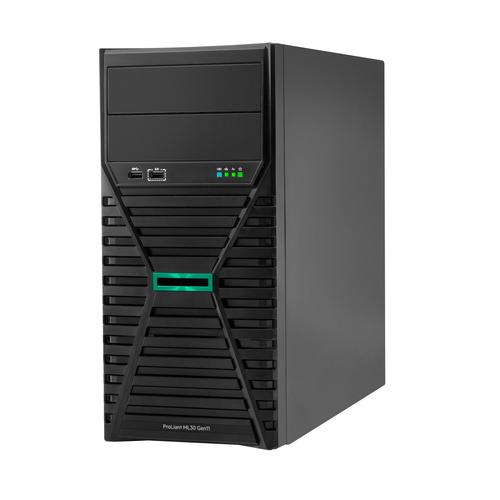 HPE ProLiant ML30 Gen11 E-2434 3.4GHz 4c 1P 32GB-DR 8SFF VROC 2x480GB SATA SSD 800W RPS EU server 960 GB Tower (4U) Intel® Xeon® 3,4 GHz DDR5-SDRAM - Image 2