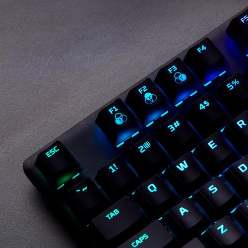 HyperX Alloy Origins - mechanisch gamingtoetsenbord - HX Red (US-indeling) - Image 6