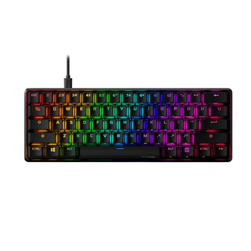 HyperX Alloy Origins 60 - mechanisch gamingtoetsenbord - HX Red (US-indeling) - Image 1