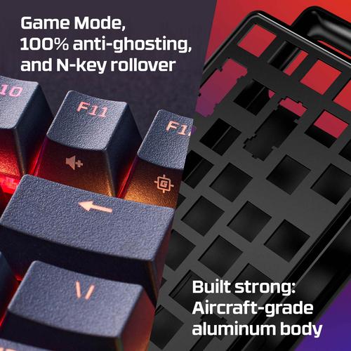 HyperX Alloy Origins Core - mechanisch gamingtoetsenbord - HX Red (US-indeling) - Image 2