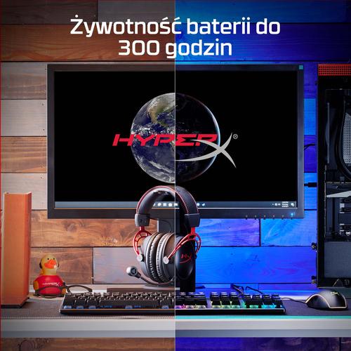 HyperX Cloud Alpha - Wireless Gaming Headset (zwart-rood) - Image 3