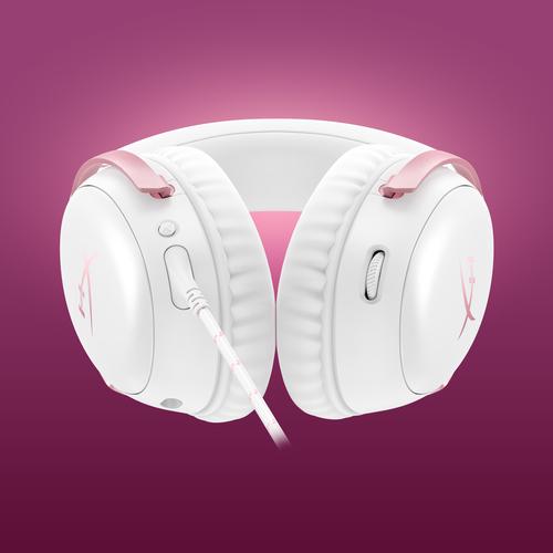 HyperX Cloud III - Gaming Headset (wit/roze) - Image 5