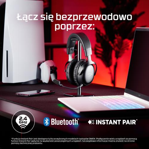 HyperX Cloud III S Wireless - Gaming Headset (zwart) - Image 8