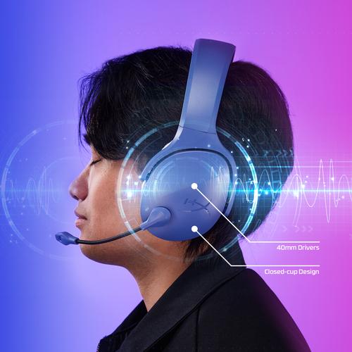 HyperX Cloud Jet - Wireless Gaming Headset (Light Blue) - Image 5