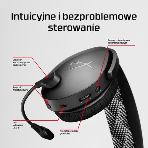 HyperX Cloud Jet - Wireless Gaming Headset (zwart) - Image 5
