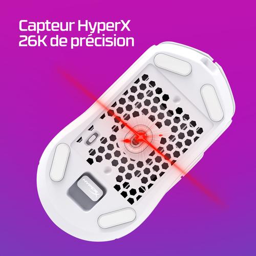 HyperX Pulsefire Haste 2 - draadloze gamingmuis (wit) - Image 10