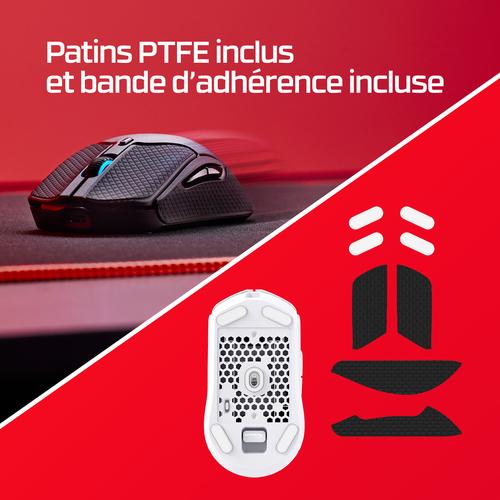 HyperX Pulsefire Haste 2 - draadloze gamingmuis (wit) - Image 5