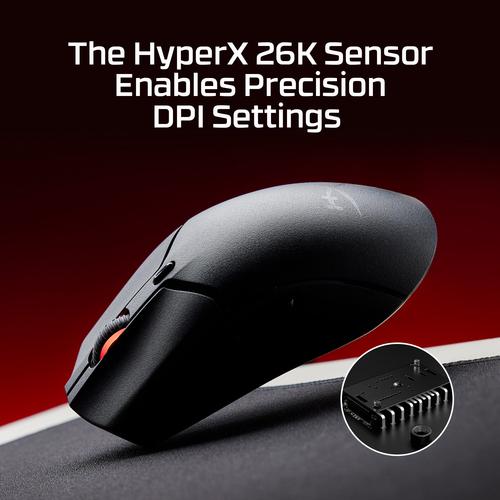 HyperX Pulsefire Haste 2 Mini - draadloze gaming muis (zwart) - Image 2