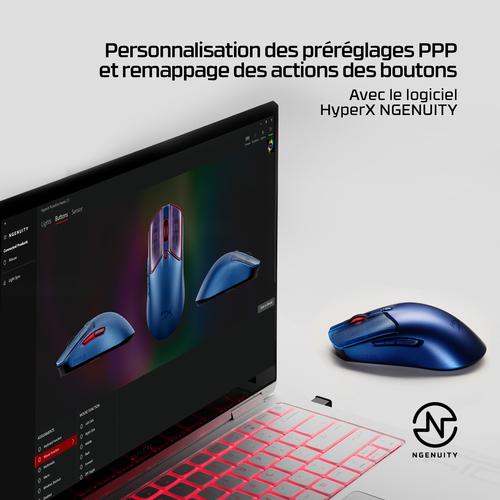 HyperX Pulsefire Haste 2 S Navy draadloze gamingmuis - Image 9