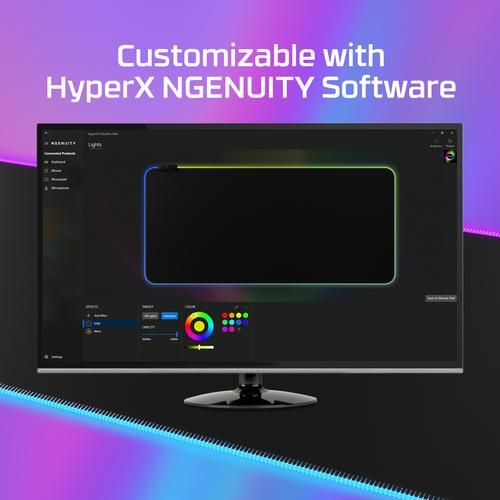 HyperX Pulsefire Mat - RGB-muismat voor gaming - stof (XL) - Image 3