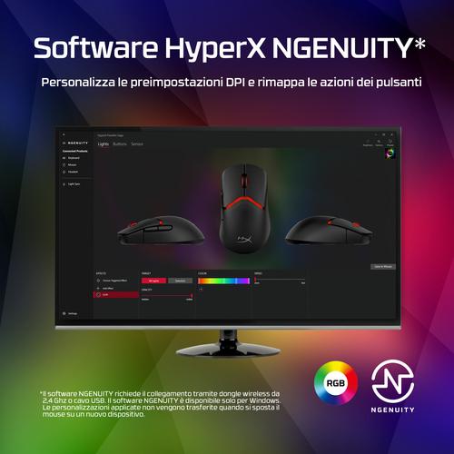 HyperX Pulsefire Saga gaming muis (zwart) - Image 10